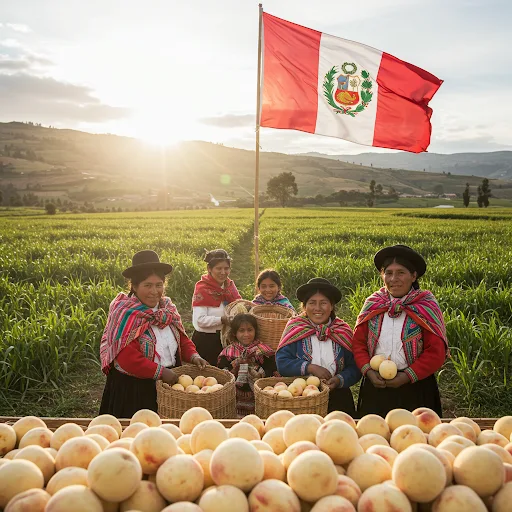 El Durazno en el Perú