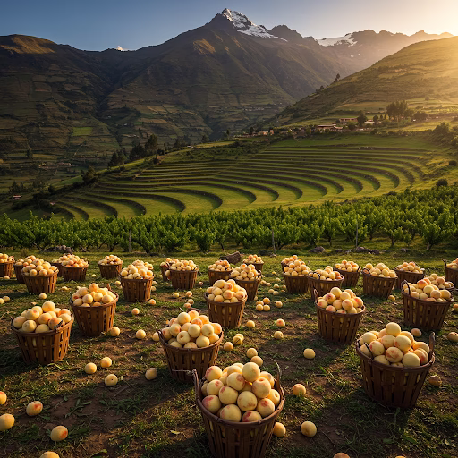 Durazno Blanco Andino: Dulce Tesoro del Perú