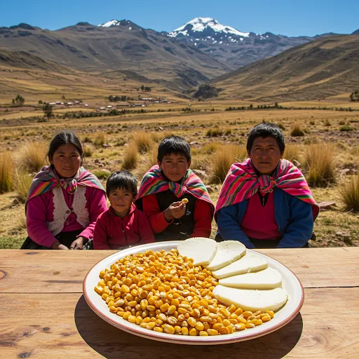Cancha con Queso: El Sabor de la Tierra Andina