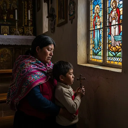 Tradiciones en los Andes del Perú durante la Semana Santa