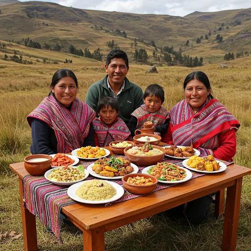 Tradiciones en los Andes del Perú durante la Semana Santa