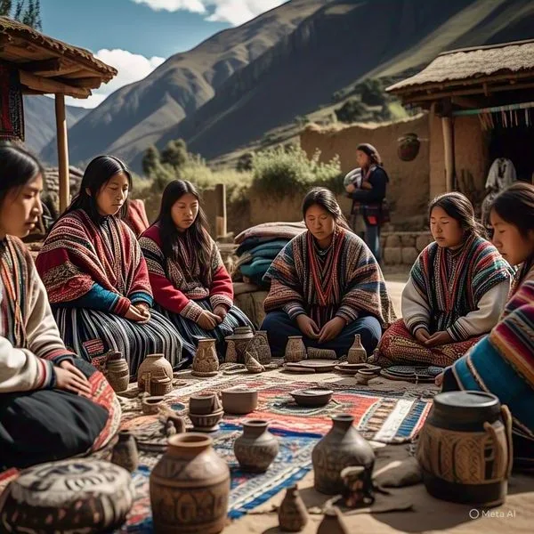 Arte Andino con Voz Propia: Jóvenes que Expresan su Mundo Interior