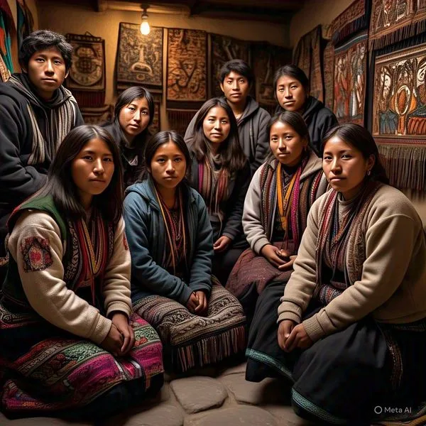 Arte Andino con Voz Propia: Jóvenes que Expresan su Mundo Interior