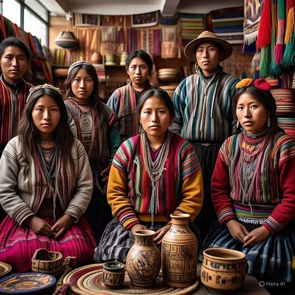 Arte Andino con Voz Propia: Jóvenes que Expresan su Mundo Interior