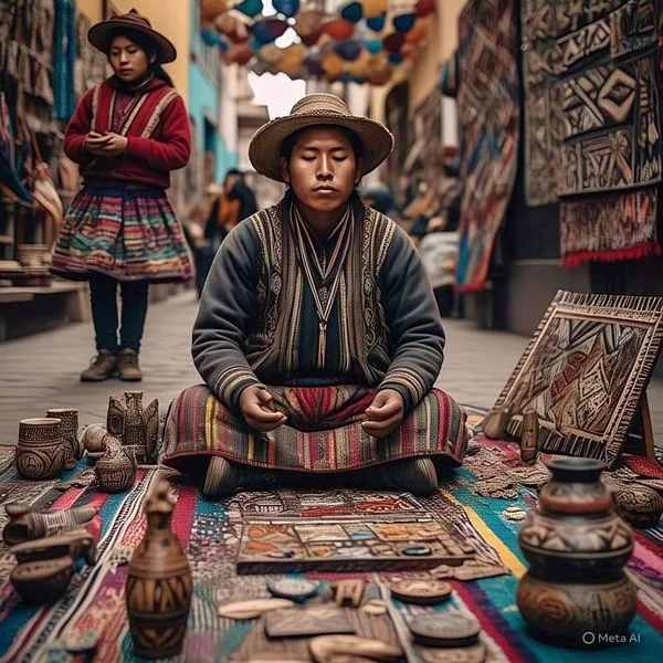 Arte Andino con Voz Propia: Jóvenes que Expresan su Mundo Interior