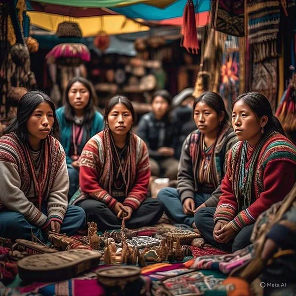 Arte Andino con Voz Propia: Jóvenes que Expresan su Mundo Interior