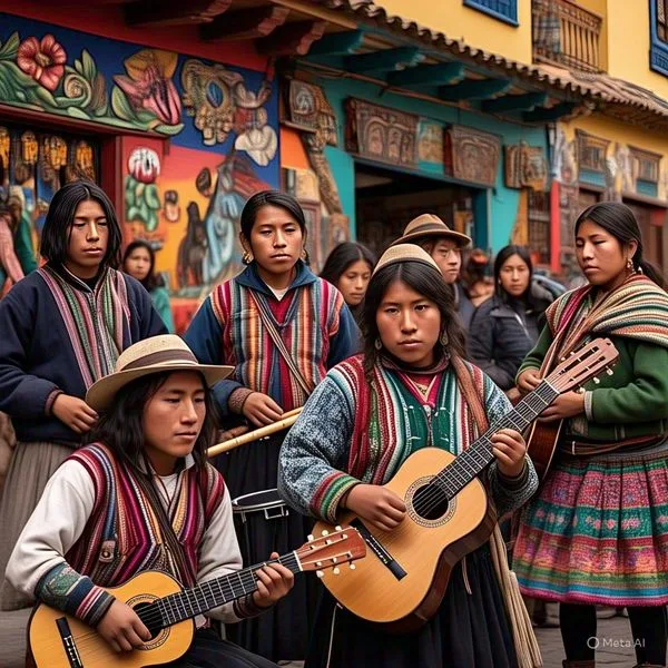 Arte Andino con Voz Propia: Jóvenes que Expresan su Mundo Interior
