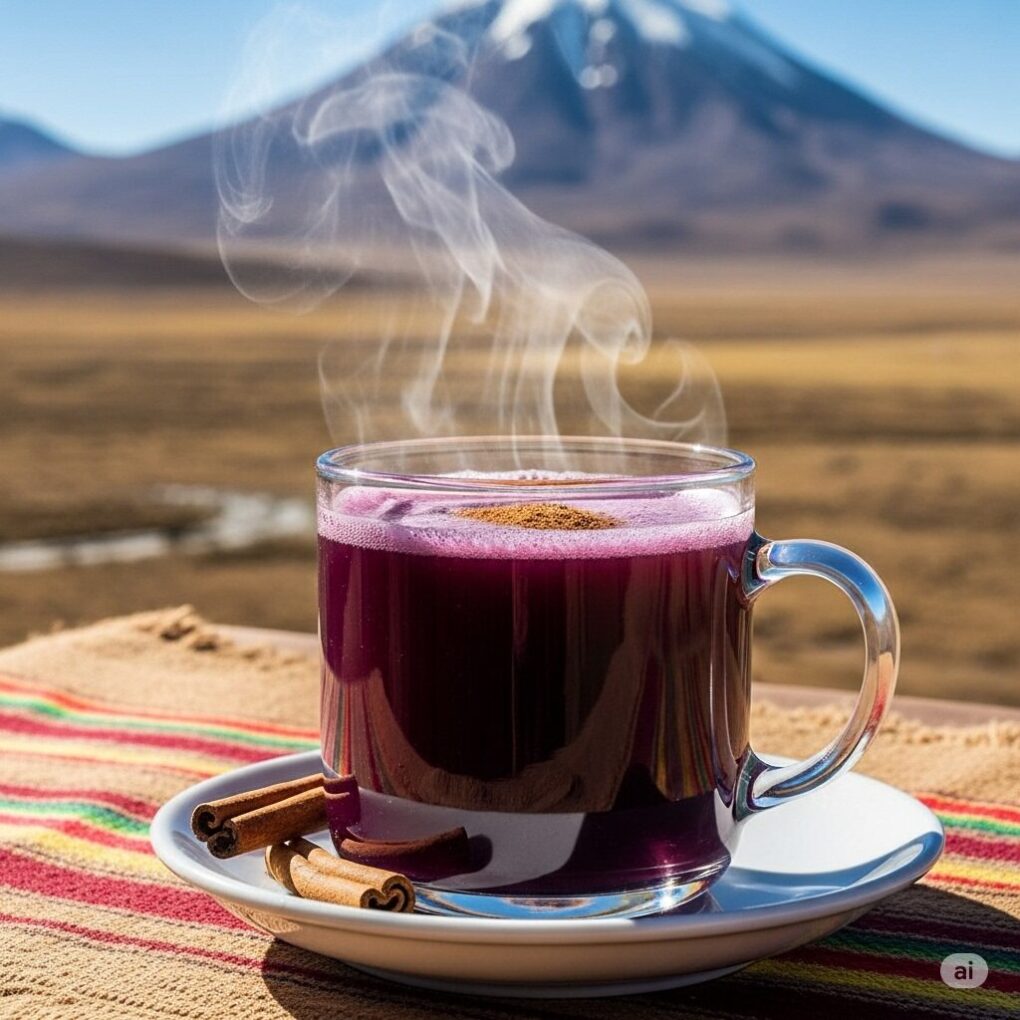Api (o Api Morado): La Bebida Caliente que Endulza el Altiplano