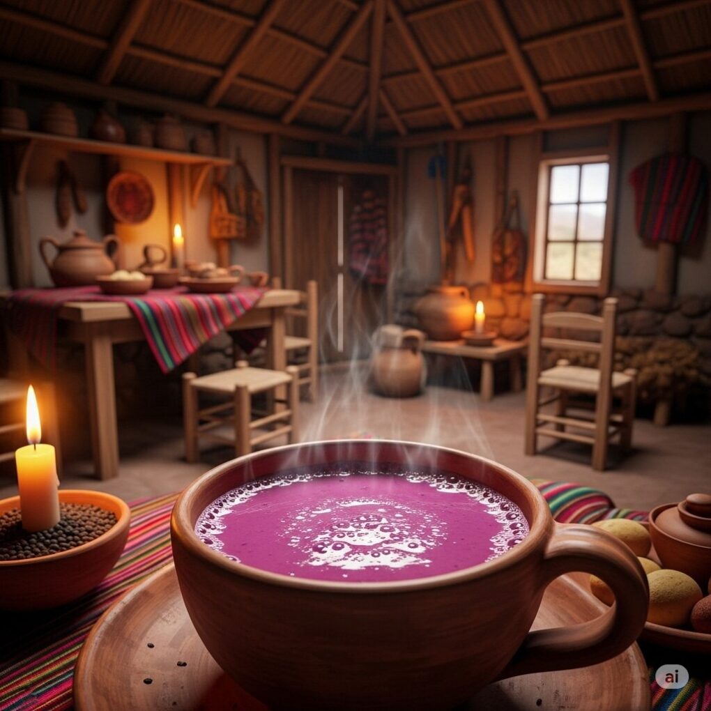 Api (o Api Morado): La Bebida Caliente que Endulza el Altiplano