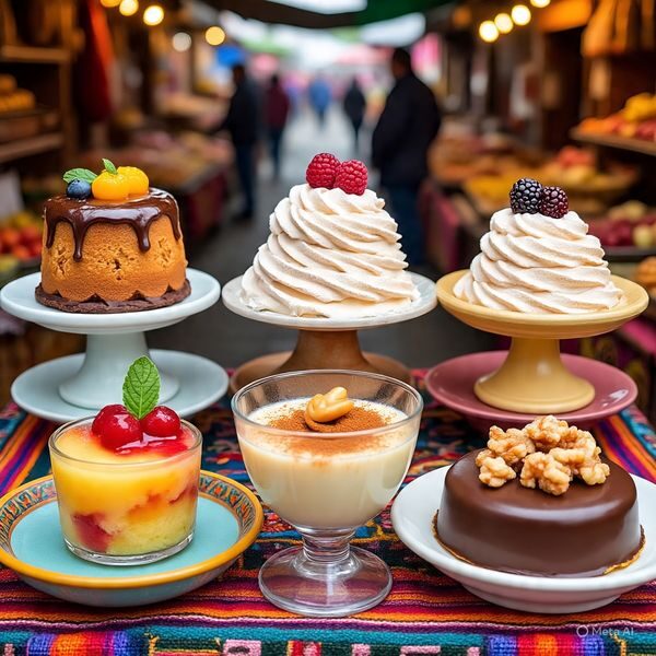 Los 5 postres andinos peruanos raros que nadie conoce