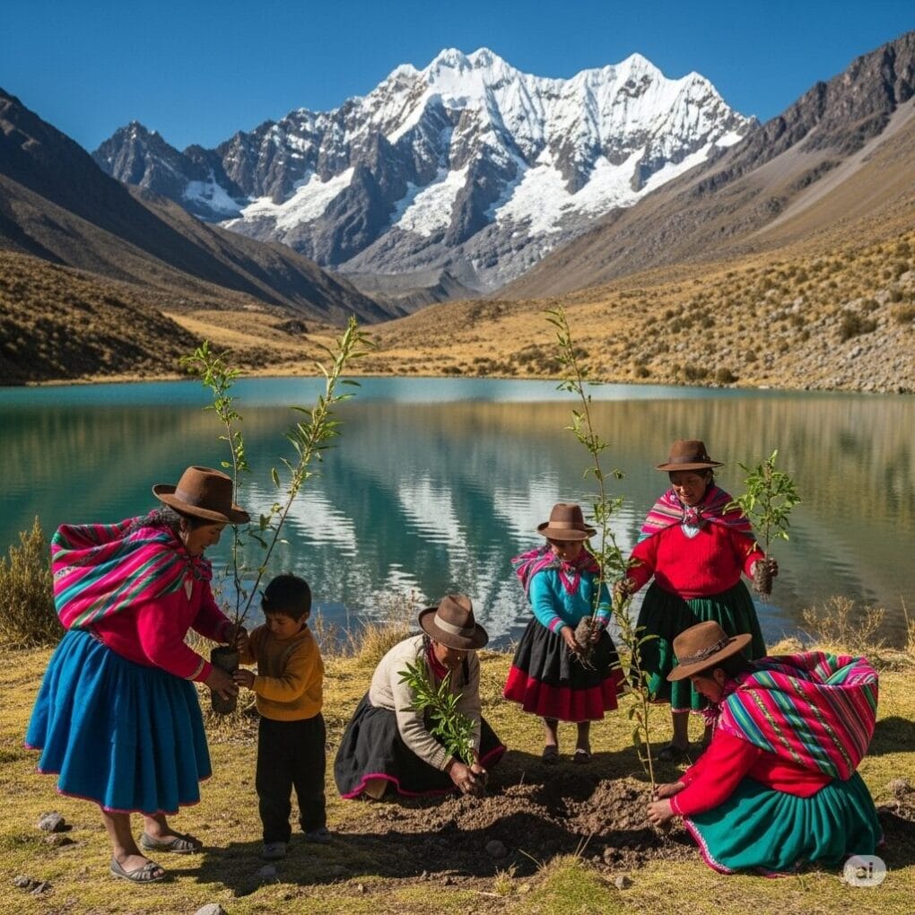 Siembra y cosecha de agua en los andes