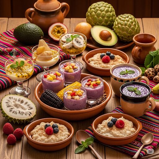 Corazón Contento, Corazón Sano: Postres Andinos del Perú Beneficiosos para la Salud Cardiovascular