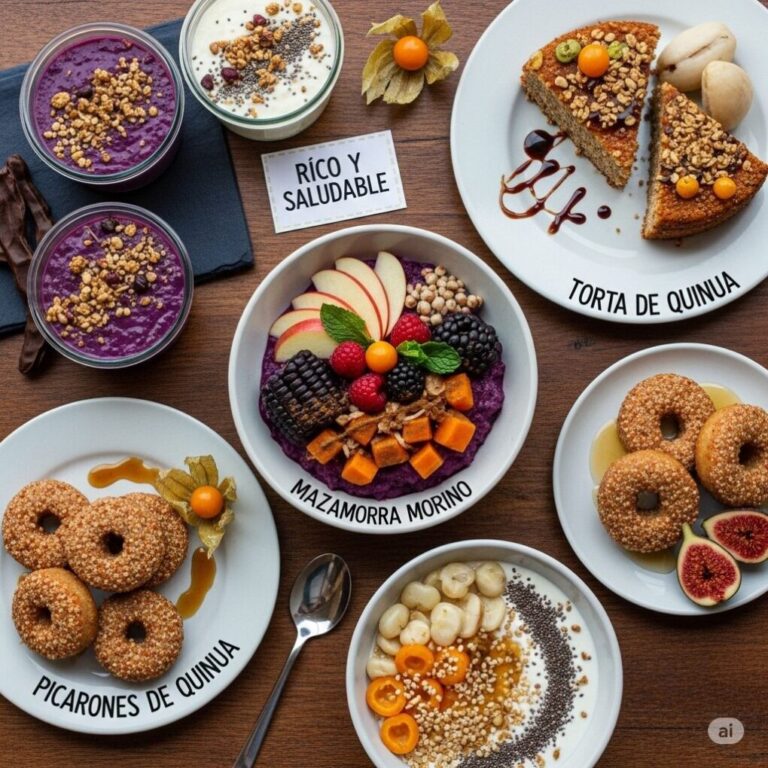 Corazón Contento, Corazón Sano: Postres Andinos del Perú Beneficiosos para la Salud Cardiovascular