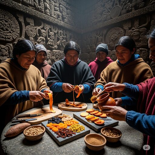 Cocadas de camote andino: El postre energético de los iniciados en los templos