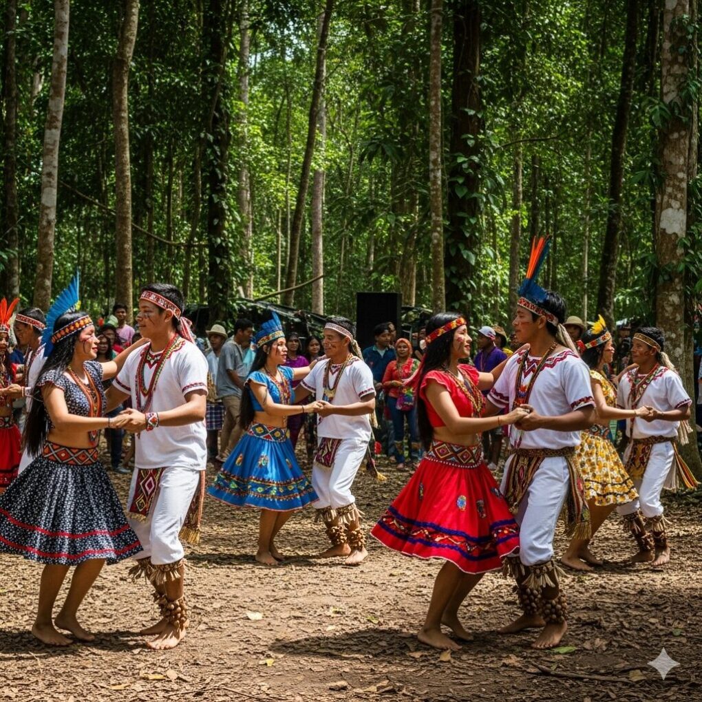 La vibrante Amazonía de Madre de Dios: Un festín de danzas y tradiciones